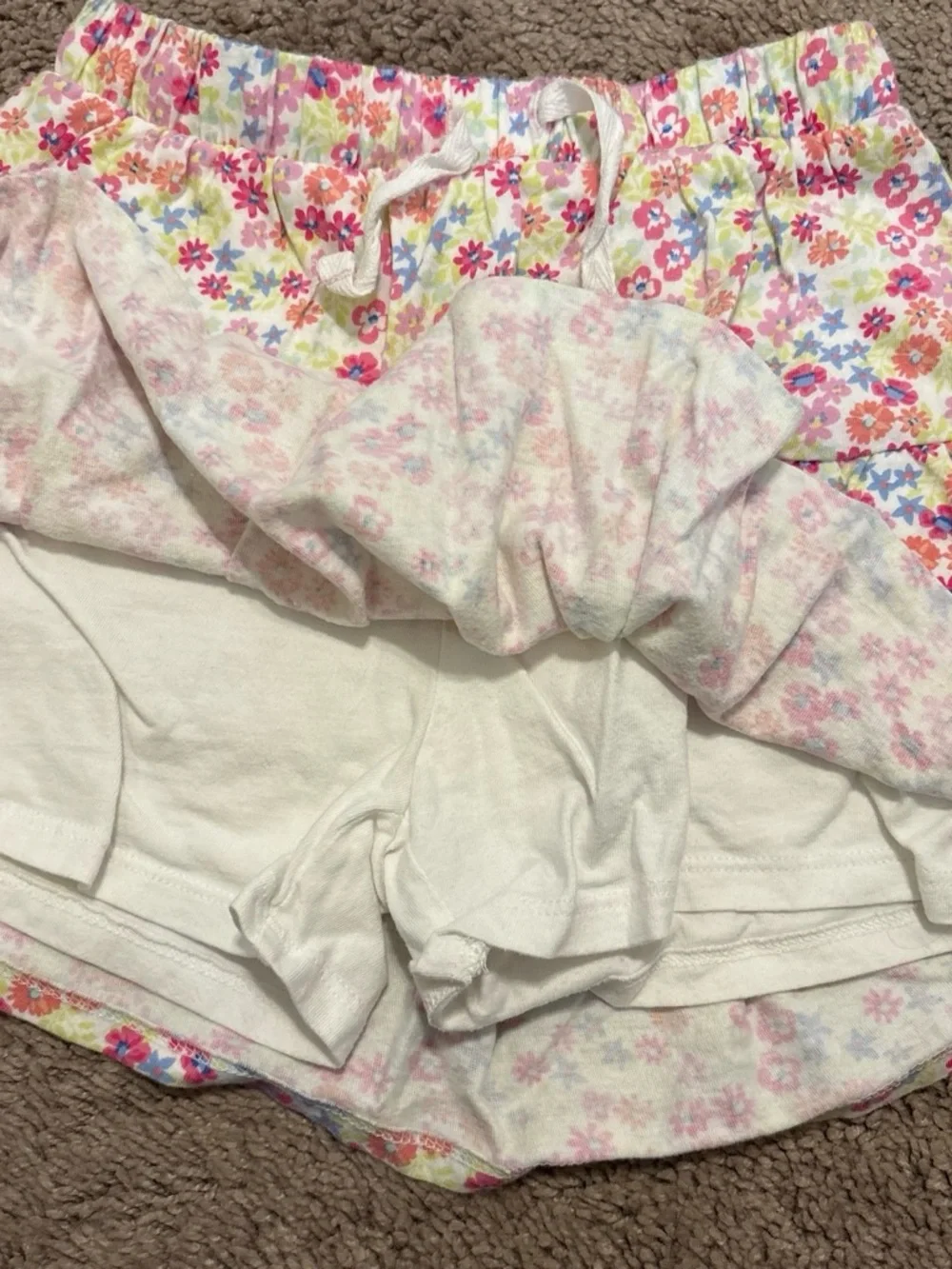 jumping beans Floral Multi-Color Girls Skort